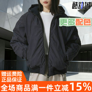 阿迪达斯三叶草宋雨琦同款棉服2025冬季新款保暖双面穿外套KC1686