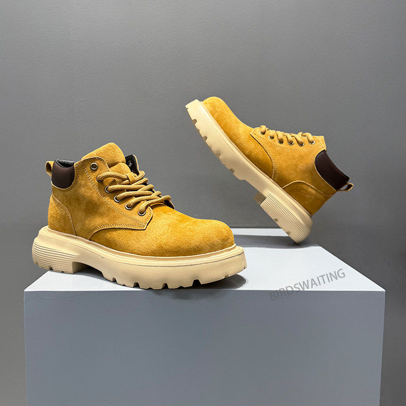 英伦风靴子马丁靴男鞋2026秋季男士高帮靴工装鞋复古厚底爆款短靴,运动鞋new,其它运动鞋,淘宝优惠券,粉丝福利购,淘宝优惠卷