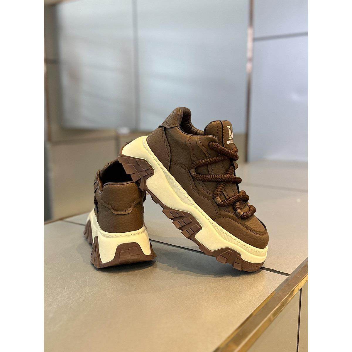 男鞋2026秋冬新款舒适软底厚底皮面轻便单棉同款老爹鞋休闲运动鞋,流行男鞋,时尚休闲鞋,淘宝优惠券,粉丝福利购,淘宝优惠卷