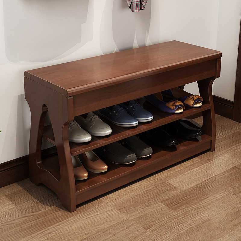 家用门口换鞋凳家用门口新中式风
