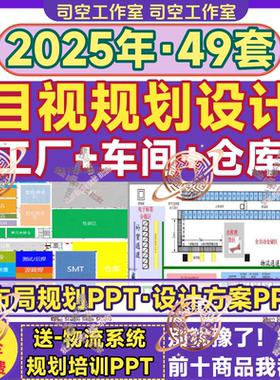 工厂目视化设计方案车间布局规划