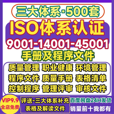 ISO90001/ISO14001/ISO45001内审
