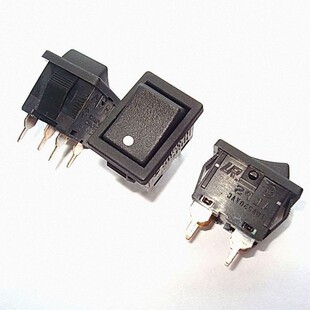 日本原装ALPS船型开关SDDJE-2电源开关4脚2档直插焊板翘板开关
