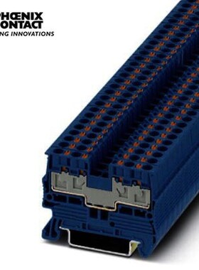 菲尼克斯直通式接线端子PT 25/S-QUATTRO BU CUS-3211029