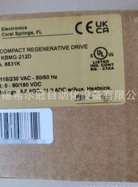 美国KB直流调速器KBMM-225D 美国 KBMG直流调速器 原装代理现货