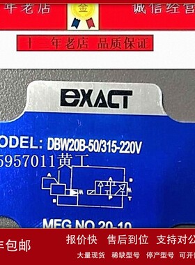 议价台湾EXACT电磁溢流阀DBW20B-1-5X/315-A2 DBW10B DBW30B