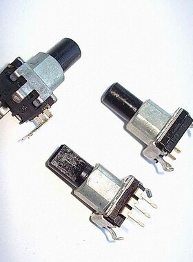 原装松下EC12编码开关无定位数24脉冲 15MM轴长EC12E2420801