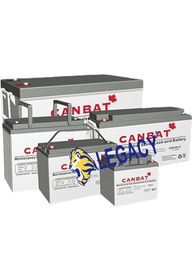 加拿大CANBAT蓄电池CHT系列可用电压：2V和12V 容量：7Ah至1500Ah