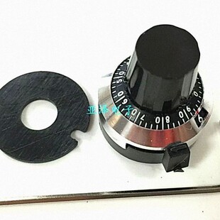 多圈电位器旋钮帽XSN-III-4孔径4MM适用WXD3-13多圈线绕电位器