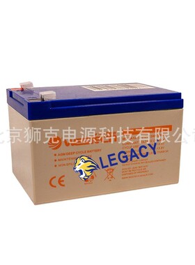 德国WESTECH蓄电池 AGM WT-SA12-12 帆船 游艇 光伏系统电池12AH