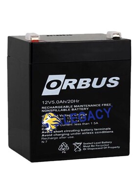 德国ORBUS蓄电池12V5AH门禁系统 消防电梯 UPS电池