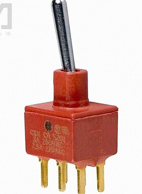 E201SD1CBE【拨动开关】SWITCH TOGGLE DPDT 0.4VA 20V