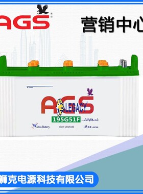 AGS蓄电池195G51F 12V160AH 发电机 UPS 挖掘机 太阳能电池板电瓶