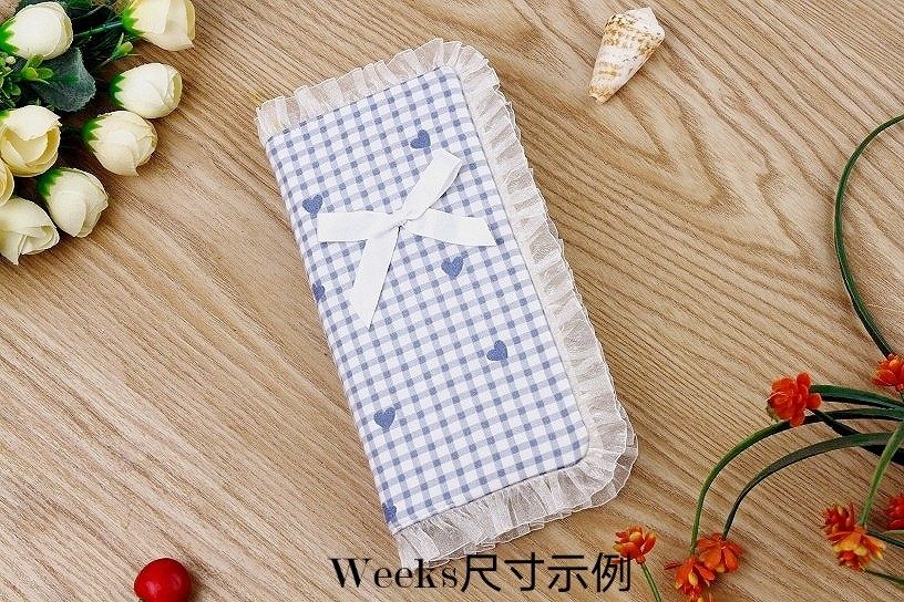 蓝小莓 花边手帐书衣定页a5a6余白一日一页hobo日记weeks日程本套