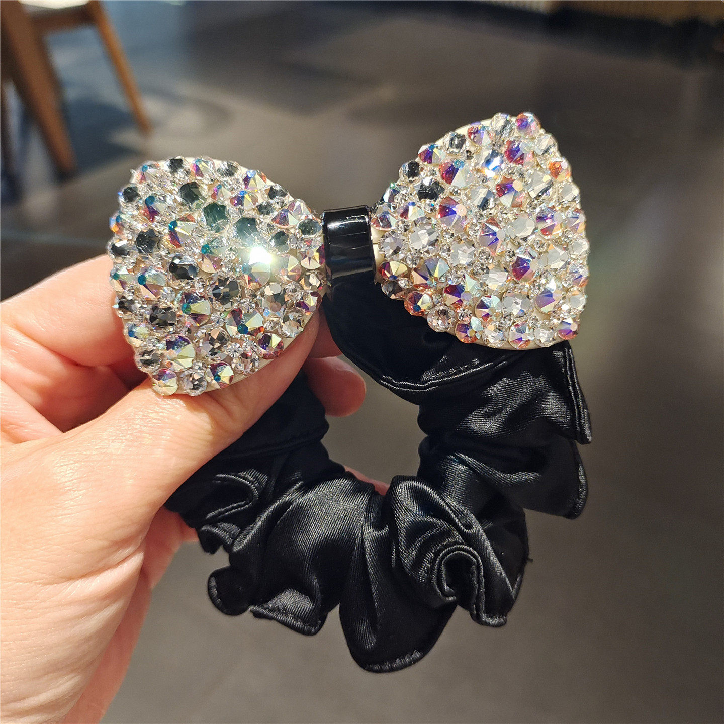 韩国水钻蝴蝶结发圈女高级感大肠圈头绳扎头发皮筋发饰头饰,饰品/流行首饰/时尚饰品新,发饰,淘宝优惠券,粉丝福利购,淘宝优惠卷