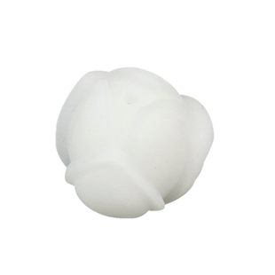 天然白菩提玉兰百合花雕刻籽料莲花散珠子挂件DIY钥匙扣配件饰品