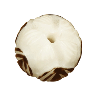 白菩提根小号带皮莲花雕刻籽料莲花散珠双面福DIY钥匙扣配件饰品