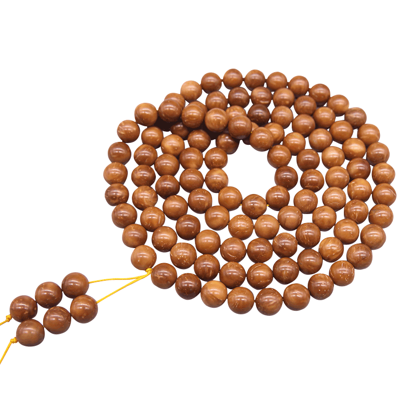 天然高抛库克圆珠手串108颗佛珠