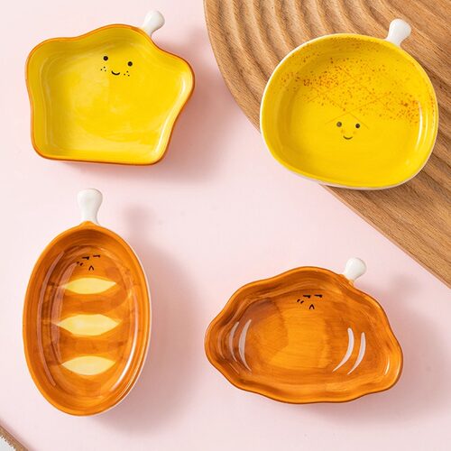 面包碟子陶瓷家用可蒸调料碟