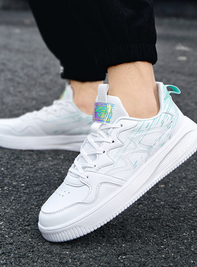 飙山狼2023春季新款男女情侣轻便小白鞋休闲滑板鞋MC81518、86196