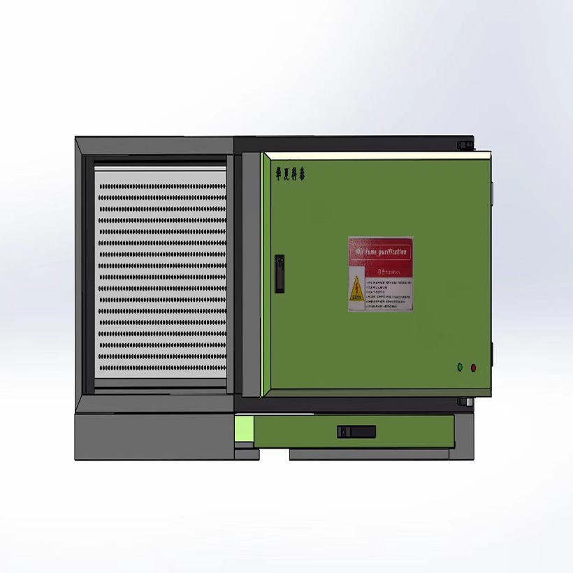 华夏科泰饭店商用高效低排油烟净化器10000风量环保局入围厂家
