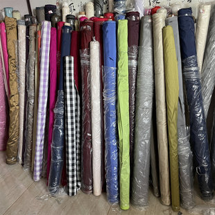 色织双宫真丝面料纯色泰丝塔夫设计师礼服裙子衬衫布料挺括印度丝