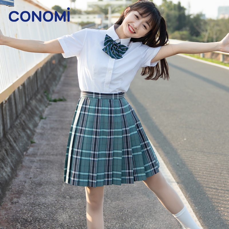 学院风薄款正统格子jk制服