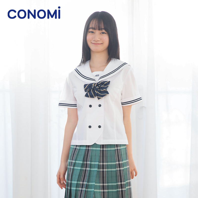 日系甜美风原创学生短袖jk制服