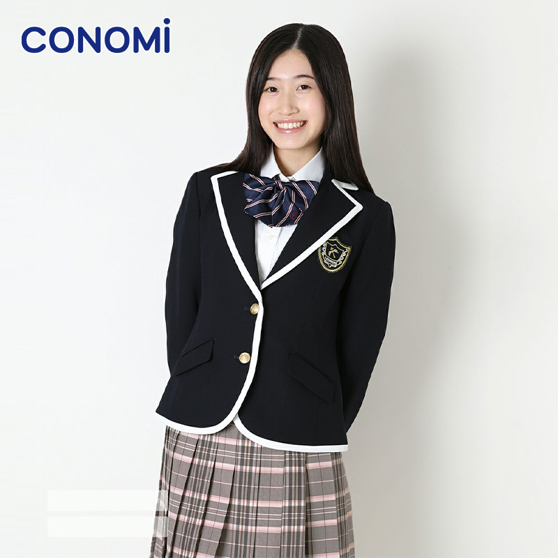 日系休闲西服conomi学院风