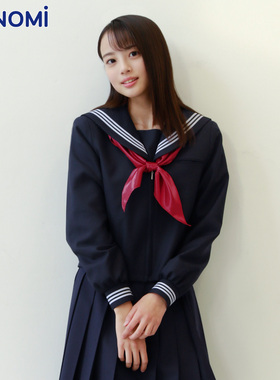 conomi日系1014正版羊毛软妹水手服女学院风上衣正版JK制服外套女