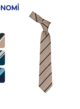 conomi日系学院风简约条纹甜美女生JK制服ins衬衫小领带女1043