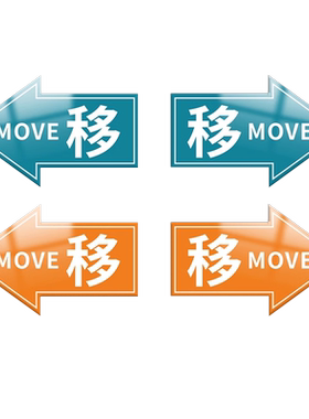 亚克力左右移门标识高清亚克力