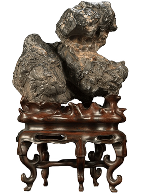 灵璧石文房赏石古董奇石