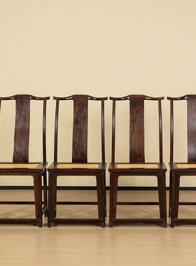 红木灯挂椅成堂（一堂四只）