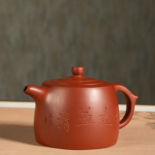 纯手工紫砂壶《井栏壶》