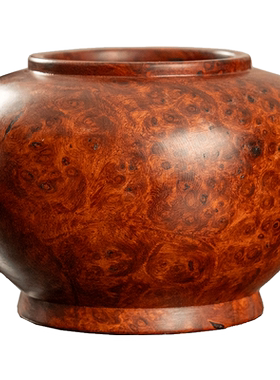 二十世纪瘿木一木整挖水盂