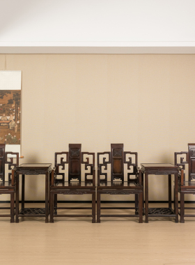 清式书卷椅明清古董家具