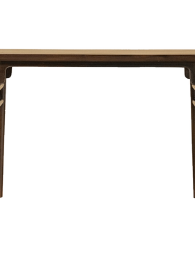 红木独板夹头榫刀牙板平头案