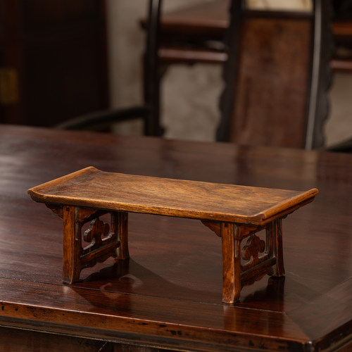 清代黄花梨折叠式案中案