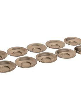 藏六三世纯锡圆杯托（十客）