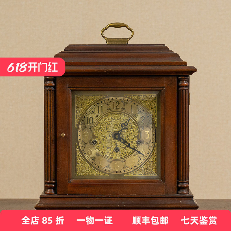 民国 西洋钟老物件收藏品文玩古董真品老式钟表摆件西洋座钟