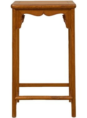 黄花梨壸门牙板香几古典家具