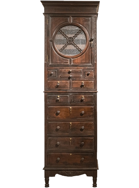 民国红木文件柜中式古典家具收藏真品老红木实木文件柜储物柜摆件