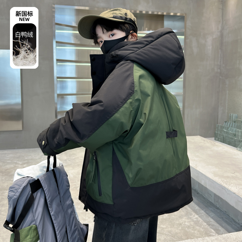 奥莱专柜男童羽绒服秋冬爆款外套