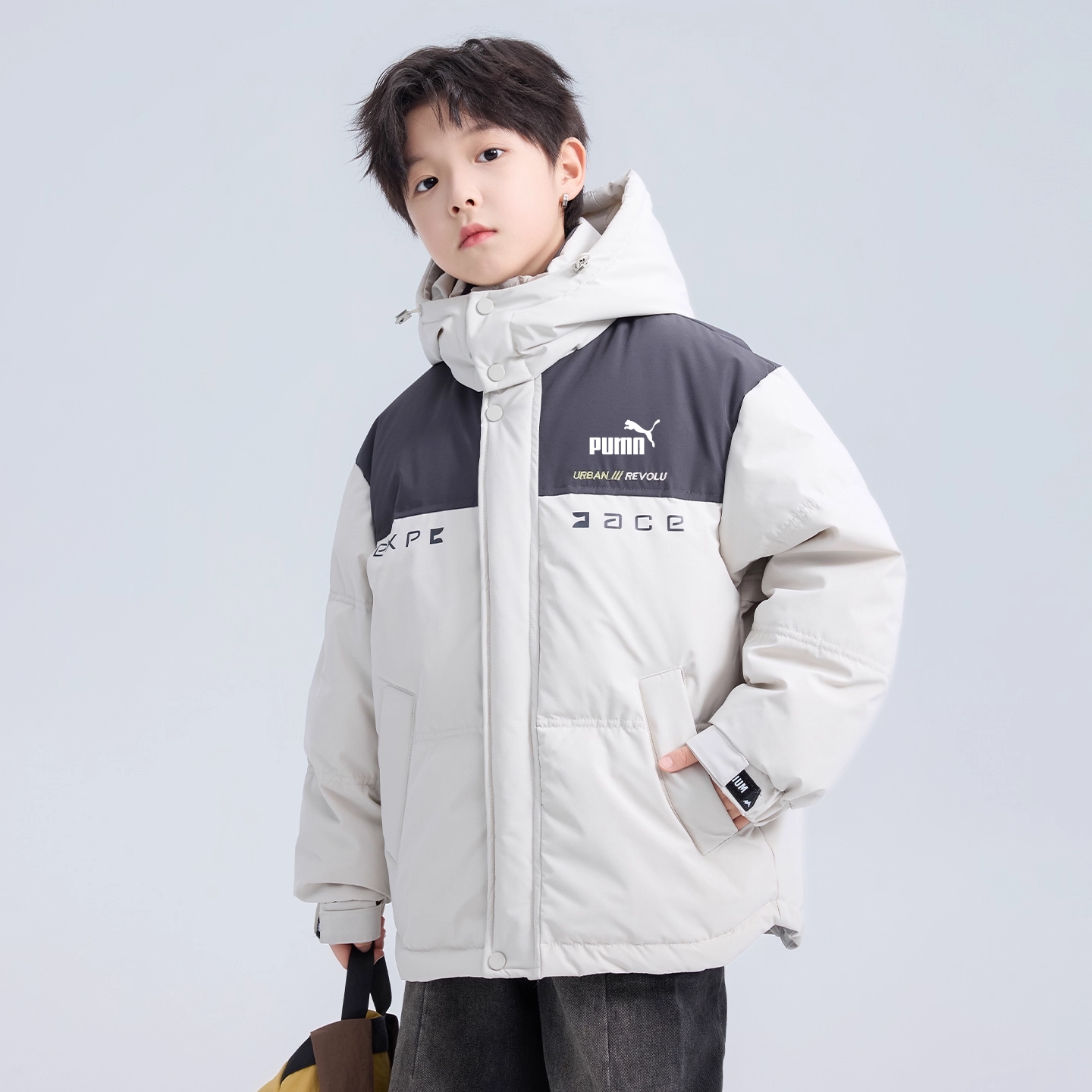 奥莱专柜男童90羽绒服2025新款