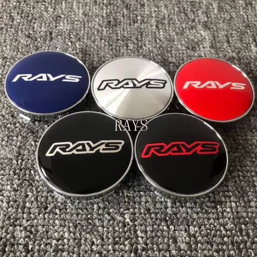 轮毂盖改装RAYS中心孔标1