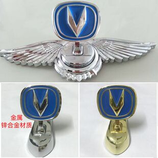 适用长安车标逸动悦翔cs15CS35CS75车标立标车头标改装 飞鹰标立标