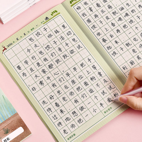 日记本田字格小学生一二年级