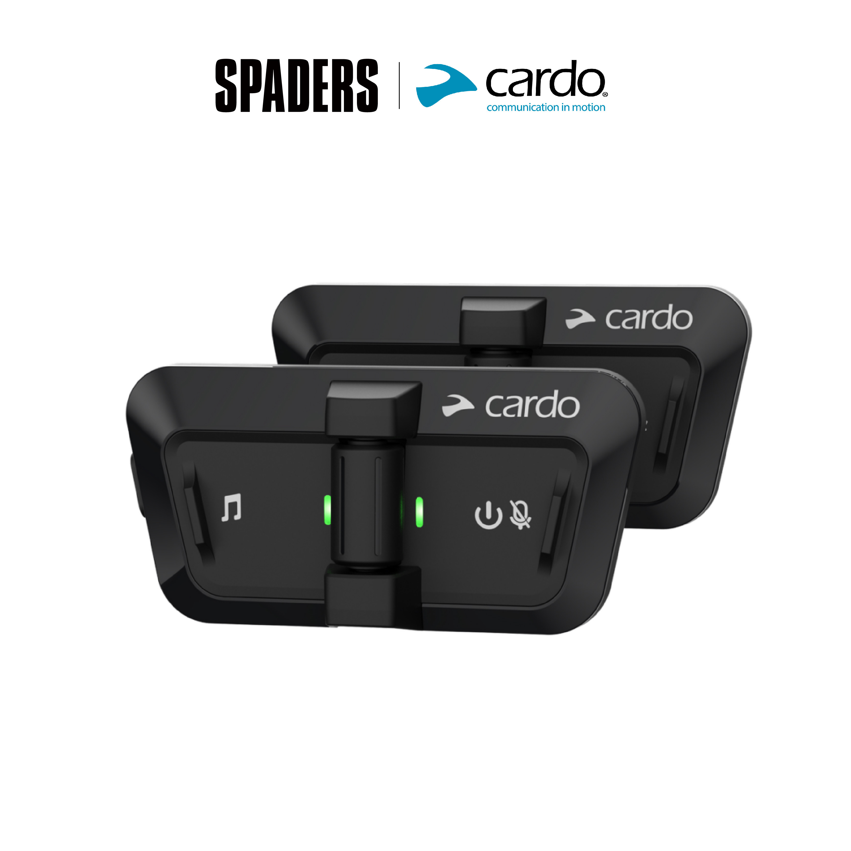 CARDO户外蓝牙耳机滑雪头盔内置对讲听歌DMC通讯通话骑行水上攀岩