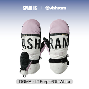 ASHRAM 热卖新款滑雪手套DGMA GORE TEX面料防水保暖 黑桃雪具